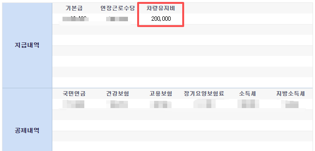 월급 실수령액 계산