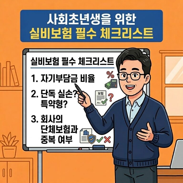 실비보험 필수 체크리스트