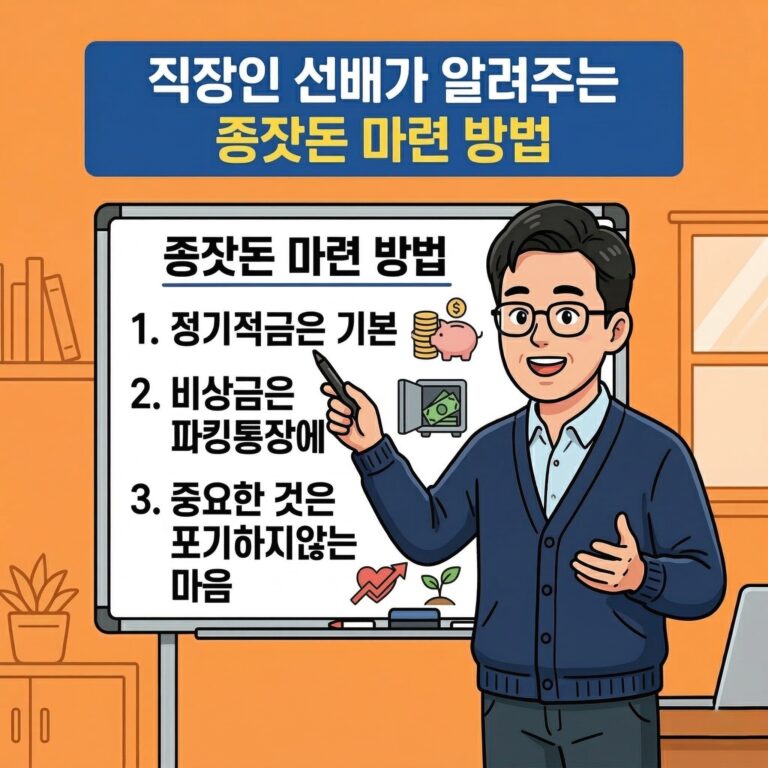 사회초년생을 위한 종잣돈 마련 방법