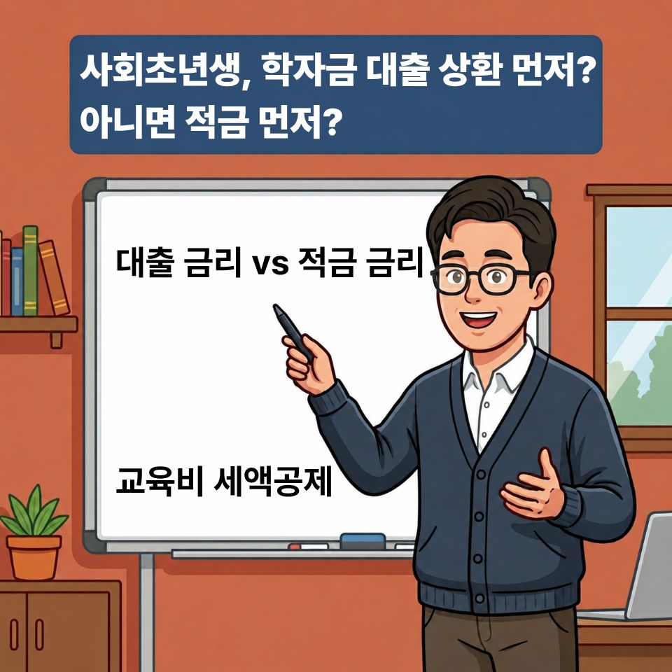 학자금 대출 적금 비교.