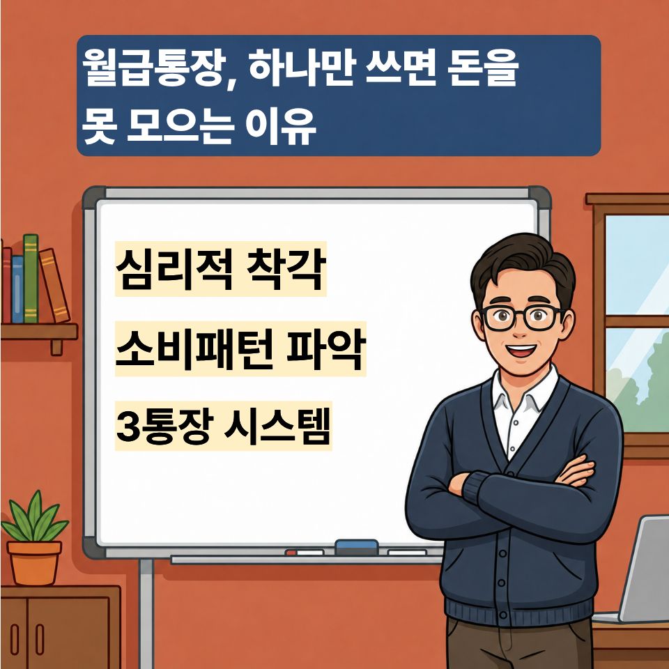 월급통장 돈 모으는 방법